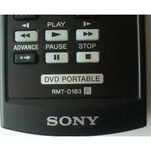 CONTROL REMOTO / SONY RMT-D183 